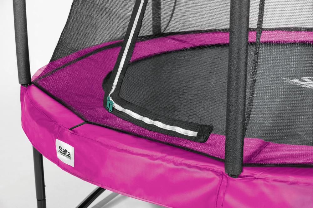 Salta Trampoline Comfort Edition Ø 305 cm pink mit Sicherheitsnetz